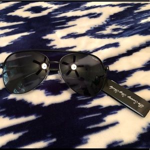 Quay Australia black aviator sunglasses